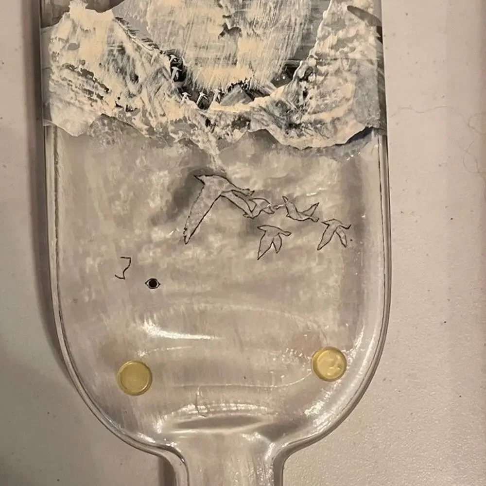 Grey Goose vodka bottle cheese tray 13-1/2